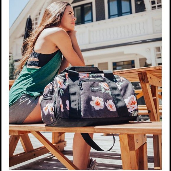 Vooray Burner Gym Bag - Rose Black - Picture 3 of 14